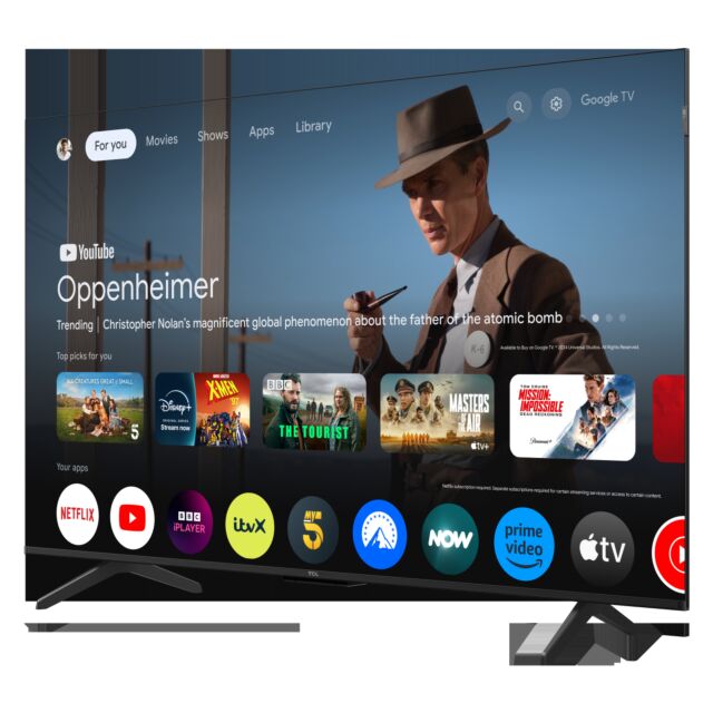 TCL 50P7K-UK 50inch 4K QLED Direct LED HDR Google TV