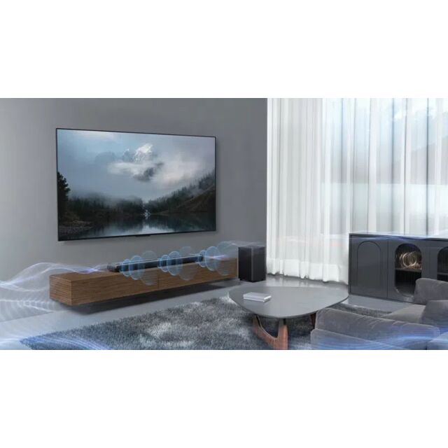 TCL S643W 3.1ch Wireless Sound bar & Subwoofer - Black