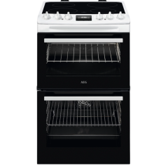 Aeg CCX1530ACW Freestanding Ceramic 55cm Cooker - White