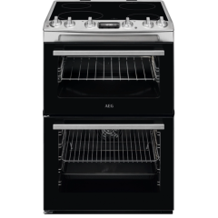 Aeg CCX6530ACM Freestanding Ceramic 60cm Cooker - Stainless Steel