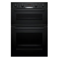 Bosch MBA533BB3B Built In Double Oven - Black