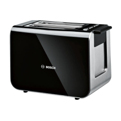 Bosch TAT8613NGB Styline 2 Slice Toaster - Black