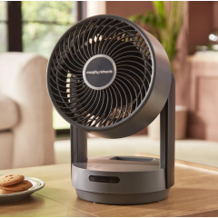 Morphy Richards 820002 Cooling Desk Fan 4 Speeds - Grey