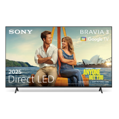 Sony K50S38B.UKA 50" 4K Bravia 3 HDR Google TV