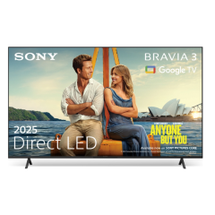 Sony K65S38B.UKA TV 65" 4K Bravia 3 HDR Google TV