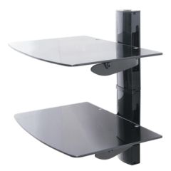 TTAP TTD-2-SHELF AV Double Shelf Wall Mount