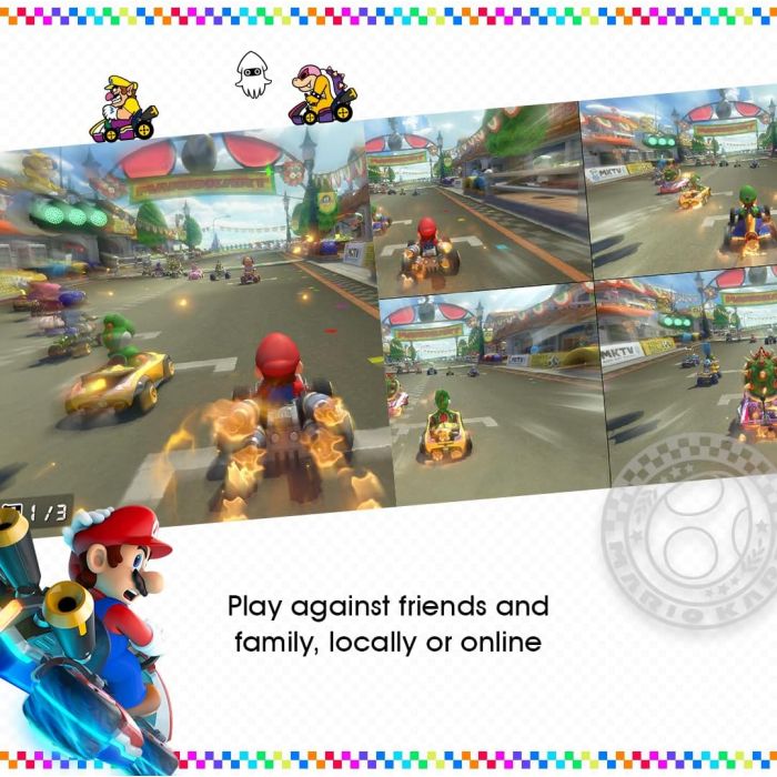 Kart Live People Playing Mario Kart Mario Kart Local Multiplayer