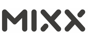 Mixx logo.